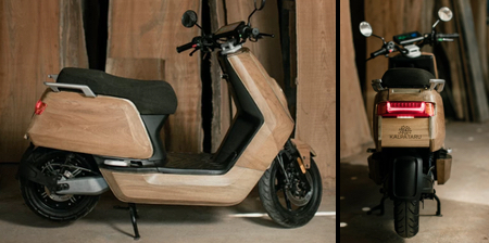 Wooden Electric Scooter
