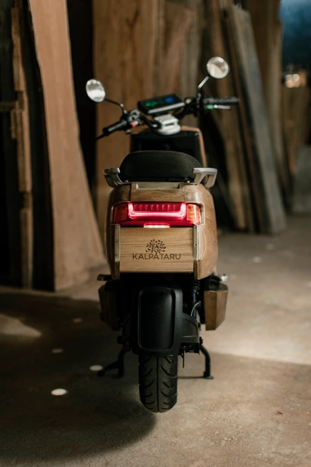 Kalpa Taru Bali Wooden Electric Scooter