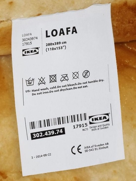 Bread Loaf Sofa from IKEA