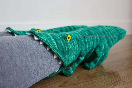 Emma Bermudez Crocodile Socks