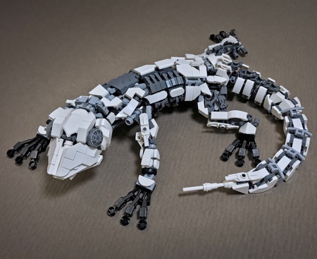 Mechanical LEGO Sculptures