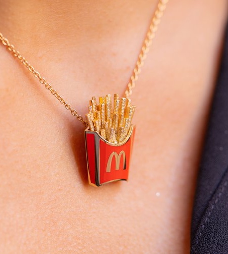 Fries Necklace