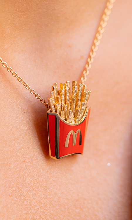 McDonalds French Fries Necklace