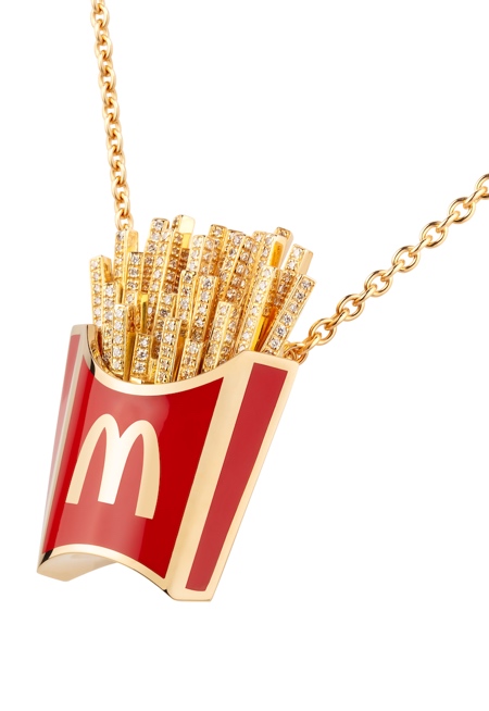 French Fries Necklace