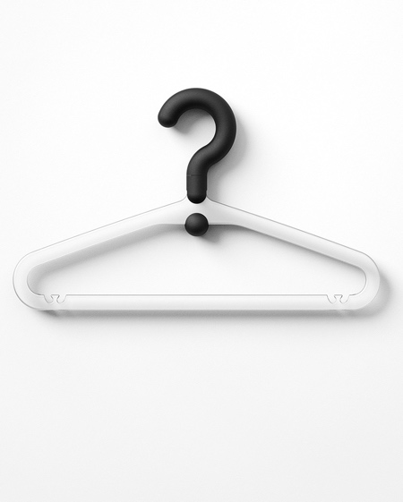 Question Mark Coat Hanger