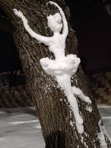 Snow Sculptures from Russia