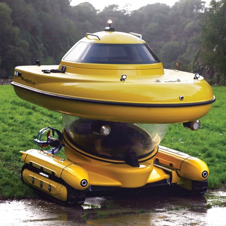 Partially Submersible Watercraft