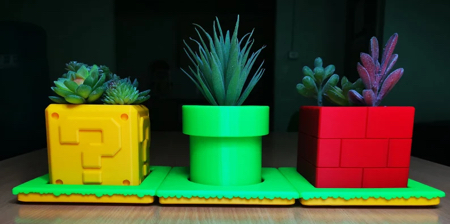 Super Mario Planters