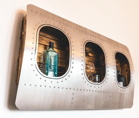 Airplane Bookshelves