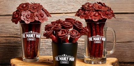 Beef Jerky Flowers