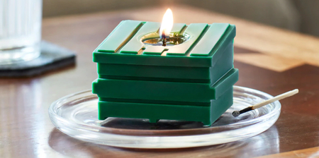 Dumpster Fire Candle