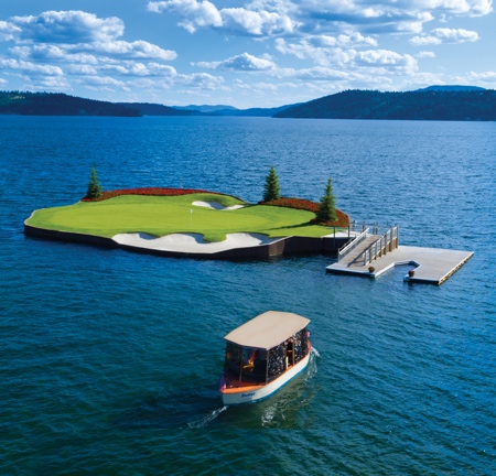 Floating Island Golf Course