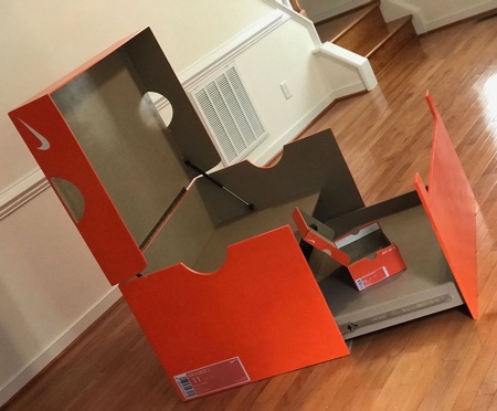 Large NIKE Shoe Box