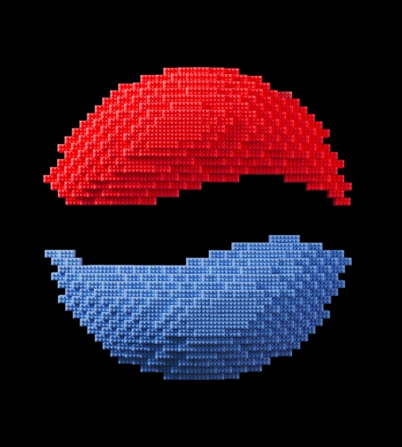 Logo Made of LEGO Bricks