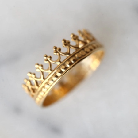 Crown Shaped Ring