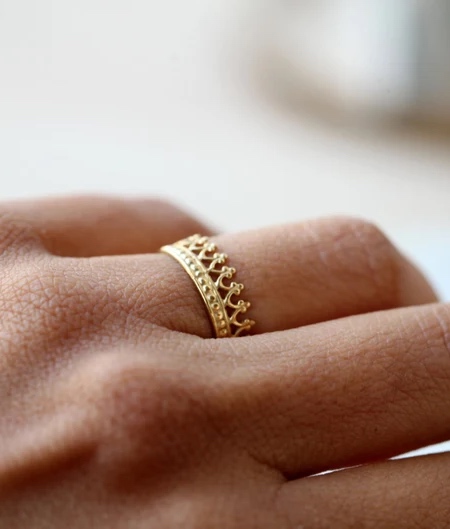 Miniature Crown Ring