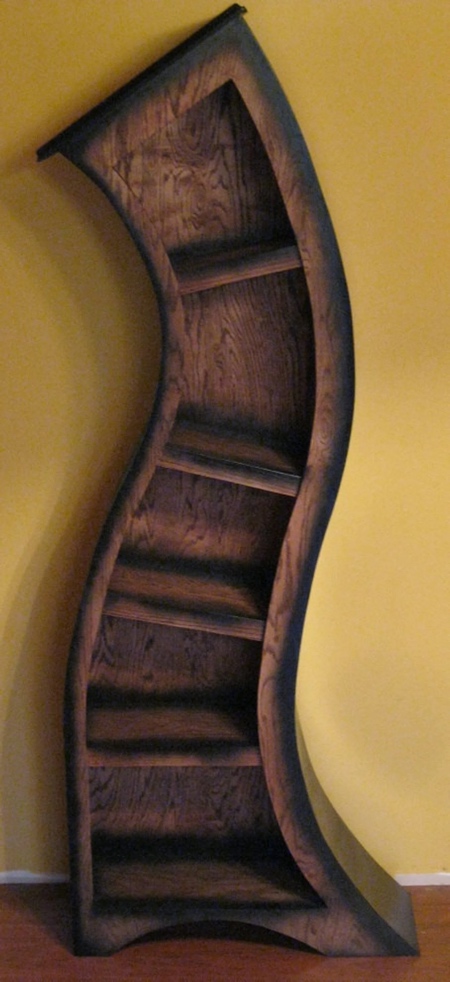 Curved Bookshelf