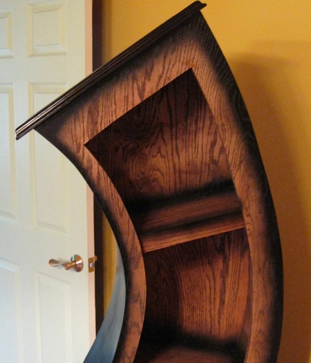 Curved Bookshelves