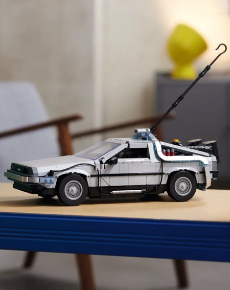 DeLorean Made of LEGO