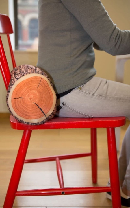 Kikkerland Log Pillow