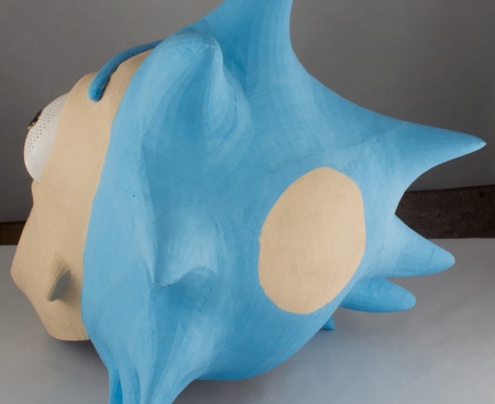 3D Printed Rick and Morty Mask