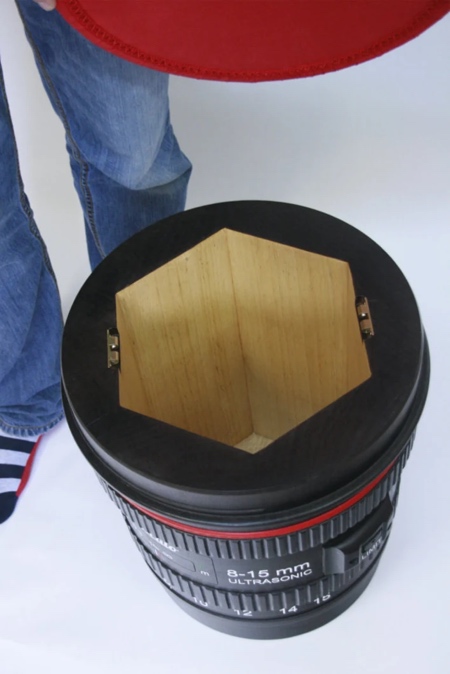 Canon Camera Lens Stool