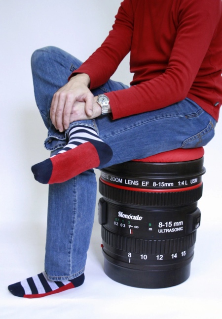 DSLR Camera Lens Stool