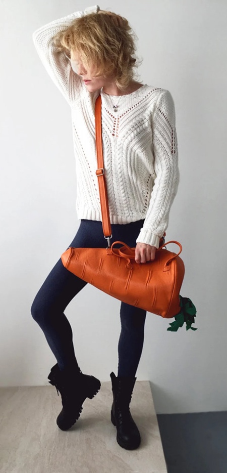 Giant Carrot Handbag