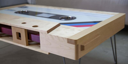 Cassette Tape Coffee Table