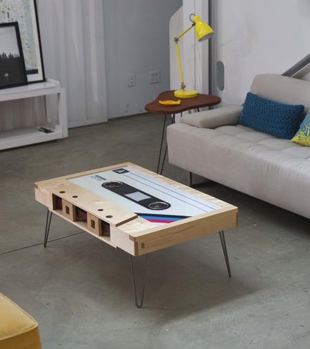 Cassette Tape Table