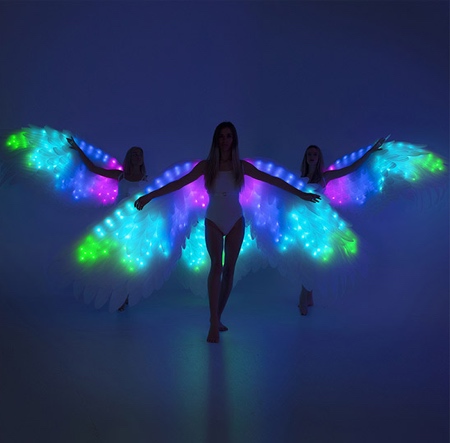 EtereShop LED Angel Wings