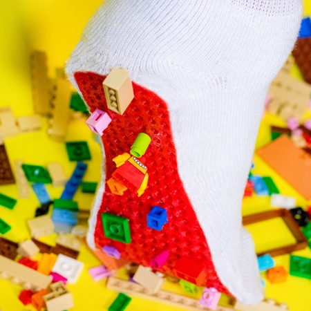Unnecessary Inventions Lego Socks