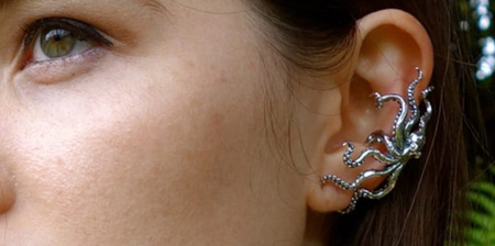 Octopus Earring