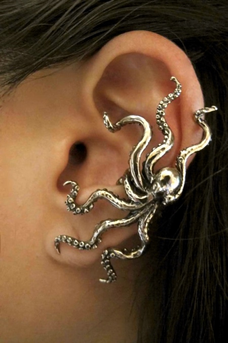 Octopus Ear Cuff