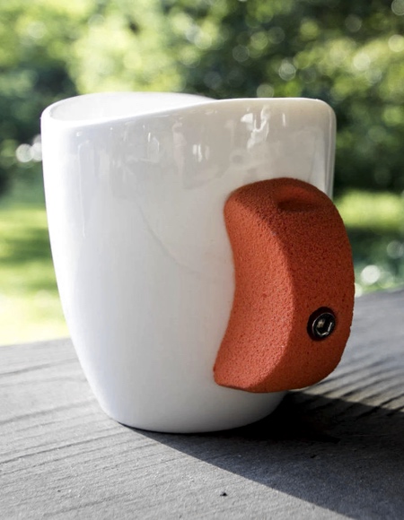 Rock Climbing Handle Mug