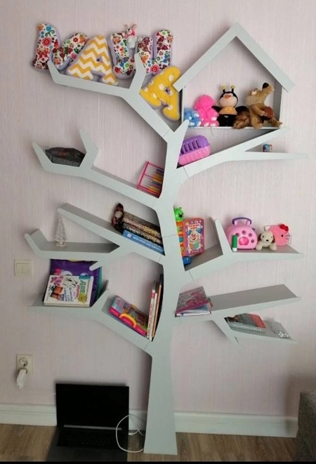 Tree Shaped Bookcase