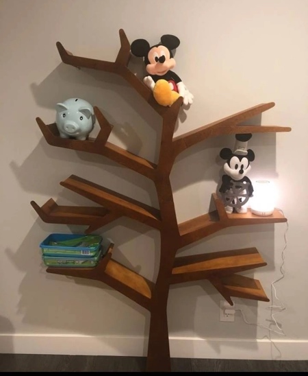 Tree Shaped Bookshelf