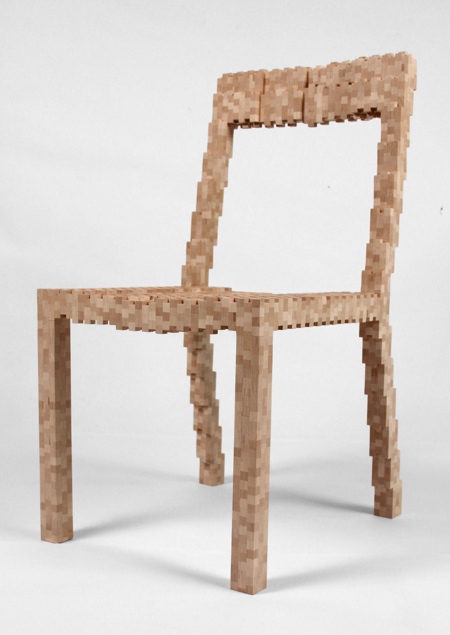 Pixelated Chair