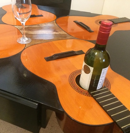 Guitar Coffee Table