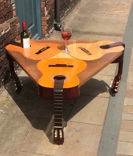 Scheme Bespoke Guitar Table