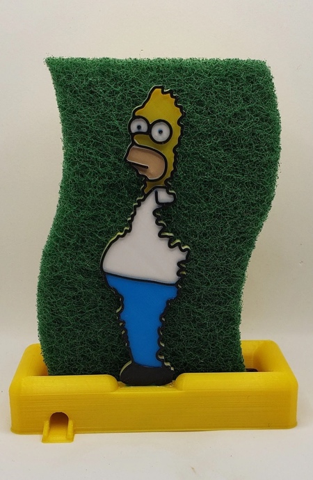 Homer Simpson Sponge Holder