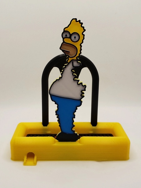 Simpson Sponge Holder