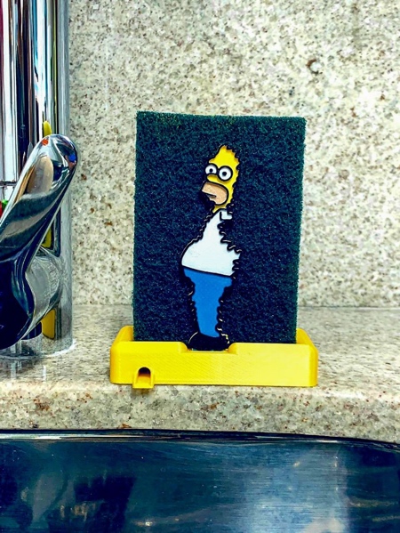 The Simpsons Sponge Holder