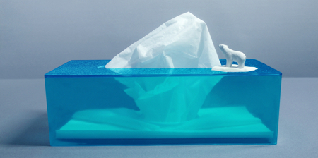 Iceberg Tissue Box