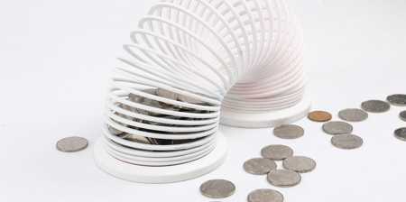 Slinky Piggy Bank