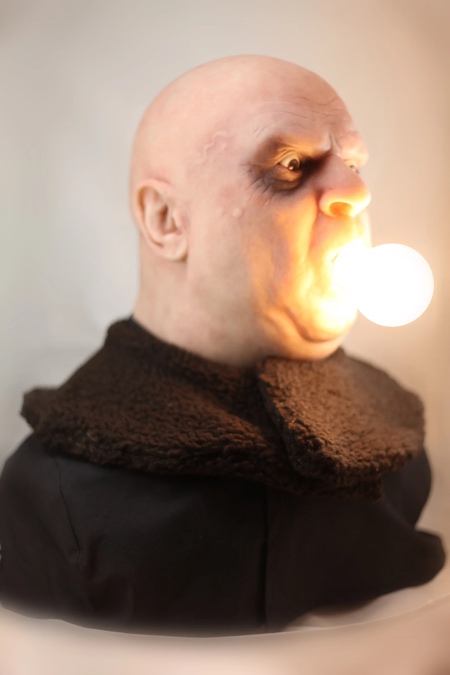 Addams Family Fester Lamp