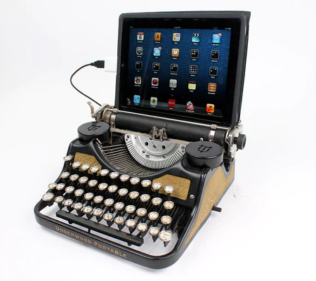 iPad USB Typewriter