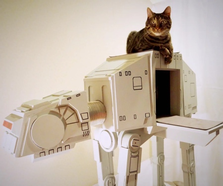 خانه گربه الهام گرفته از جنگ ستارگان