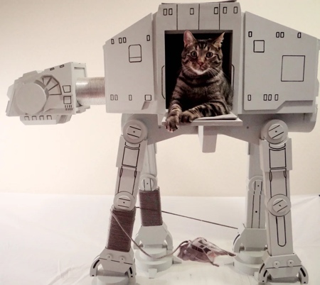 خانه گربه الهام گرفته از جنگ ستارگان