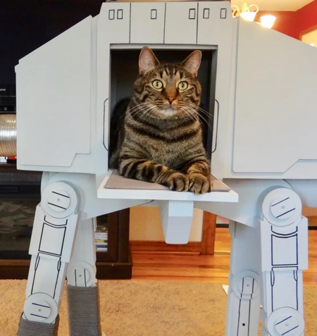 Star Wars AT-AT Cat House